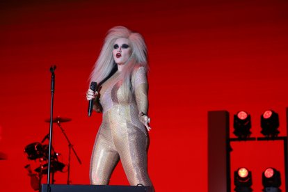 El concert de Fangoria al Magnífic Fest de Lleida.