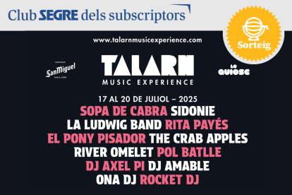 17, 18, 19 i 20 de juliol de 2025. Lo Quiosc, Talarn
