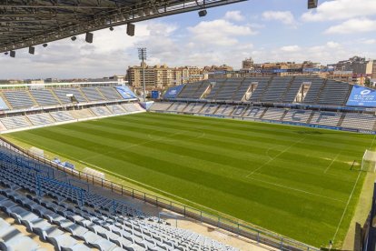 Una vista del Camp d’Esports, on també vol jugar el FC Lleida 1939. - JORDI ECHEVARRIA