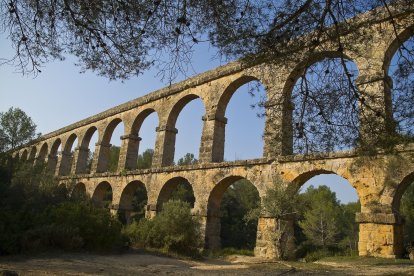 L’aqüeducte del Pont del Diable, a Tarragona, un símbol de l’empremta romana a la ciutat.