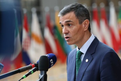 Pedro Sánchez. - SOPHIE HUGON / EU COUNCIL