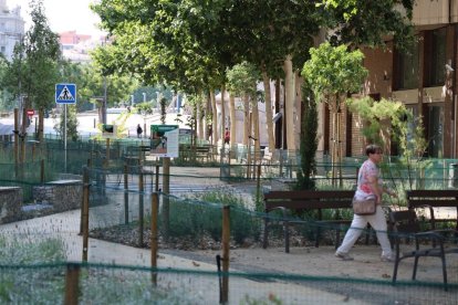 La nova rambla verda de Riu Ebre és entre l’avinguda València i Doctora Castells. - SCD