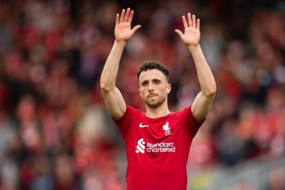 El futbolista Diogo Jota.