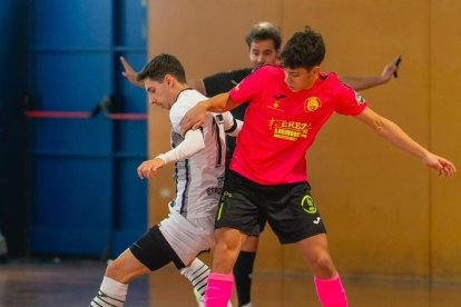 Una jugada de l’equip d’un partit de la passada temporada. - PAU MOLINS