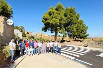 Talarn inaugura la renovada carretera L-701 entre Granyena i el Soleràs - DIPUTACIÓ DE LLEIDA