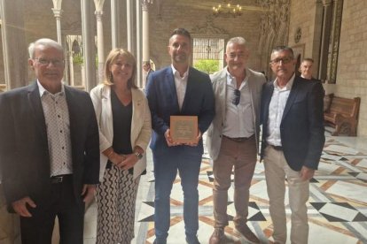 Aitona, a l’entrega de la medalla Macià - AJUNTAMENT D’AITONA