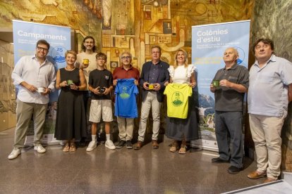 Imatge de la presentació ahir a la diputació de Lleida. - JORDI ECHEVARRIA