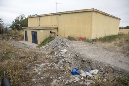 El dipòsit del turó del Magre es va quedar al 20% i va perdre pressió.