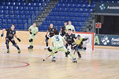 Nico Ojeda retardarà una temporada el seu debut amb el Barça per continuar jugant a Lleida. - SEBAS MONCUSÍ