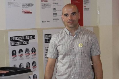 Sergi Pelegrí és l’alcalde d’Arbeca des de l’any 2019. - SEGRE