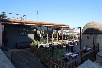 El bar de la Sibil·la està situat a la Contraguàrdia de la Reina del Turó de la Seu Vella. - AMADO FORROLLA
