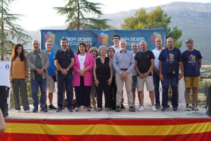 Les autoritats durant la cerimònia d’inauguració del Mundial.