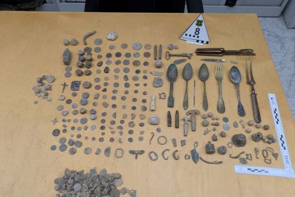 Imatge de part dels objectes decomissats. - AGENTS RURALS