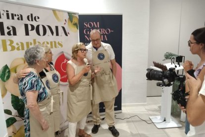 Unes seixanta persones van participar en la iniciativa i les cuineres van ser entrevistades. - CC PLA D’URGELL