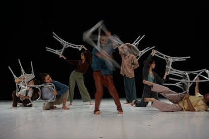 Imatge de la representació de ‘Tempo’, de Toni Mira. - LLEIDA TELEVISIÓ