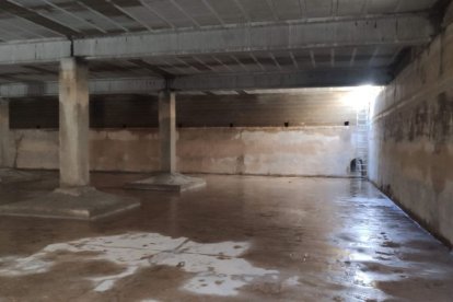 Imatge d’arxiu de l’interior d’un dels vasos del dipòsit. - A. P. A.