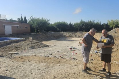 Ja han iniciat les obres de millora dels vasos. - A. MASSALCOREIG