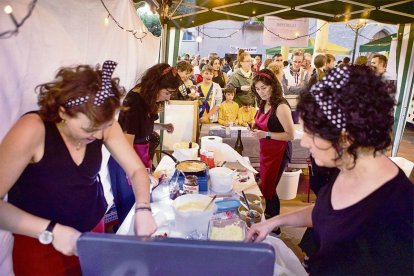 Imatge d’arxiu del Sopar de Barraques, que se celebrarà avui. - XAVIER SANTESMASSES