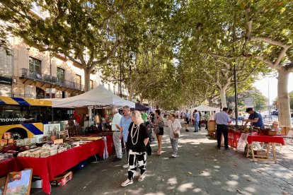 El mercat de la Rambla aquest matí