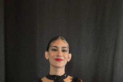 Martina Parra, integrant de la selecció espanyola. - CLUB TWIRLING LLEIDA