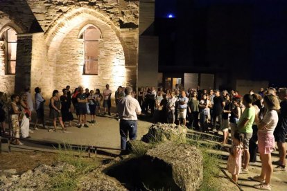 Les activitats a la Seu Vella van reunir un centenar de persones. - MAGDALENA ALTISENT