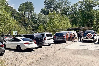 Inspecció dels Mossos a la Ribera Salada, al Solsonès. - MOSSOS D’ESQUADRA