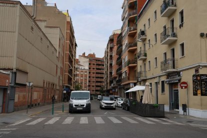 Una vista del carrer Ramon Llull. - AMADO FORROLLA