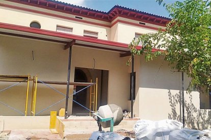 L’escola de Salàs és aquests dies objecte de reformes. - AJUNTAMENT DE SALÀS DE PALLARS