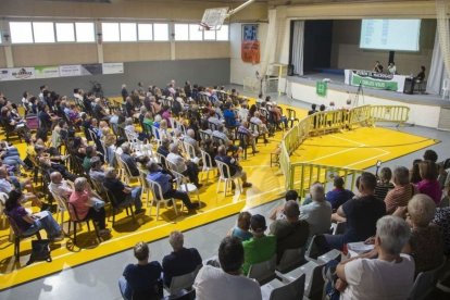 La presentació de la plataforma Pobles Vius-Anglesola, divendres passat. - LAIA PEDRÓS