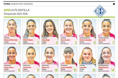 La plantilla de l'AEM