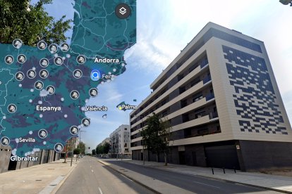 Lleida, al mapa de les ciutats amb 'edificis zebra'
