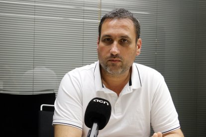 El director general de Boscos i Gestió del Medi, Jaume Minguell, durant una entrevista amb l'ACN.