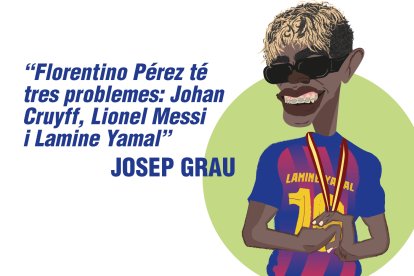 Florentino Pérez té tres problemes: Johan Cruyff, Lionel Messi i Lamine Yamal