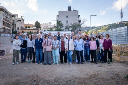 Socis de la cooperativa Sostre Cívic, que impulsa el projecte Can 70