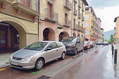 La Seu disposa de zona blava i verda. - C. SANS