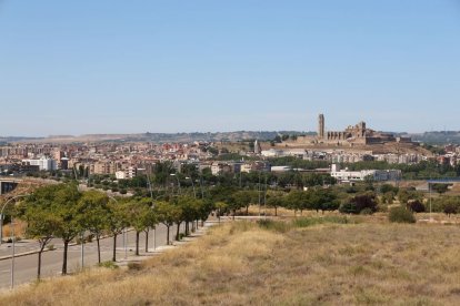 A l’espera del centre comercial. Promenade té previst iniciar aviat la construcció a Torre Salses del seu centre comercial i de lleure, ja que des de fa un mes disposa de llicència d’obres. - AMADO FORROLLA