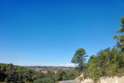 El tram de la carretera en el qual s’actuarà. - A.E.C.