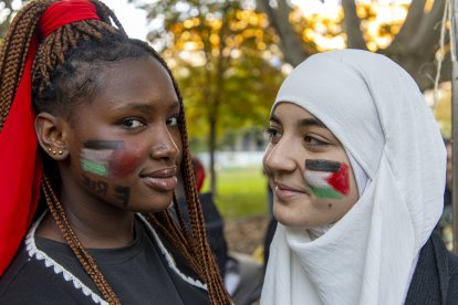 Un miler de persones clamen a Lleida contra l’assalt d’Israel a la Flotilla