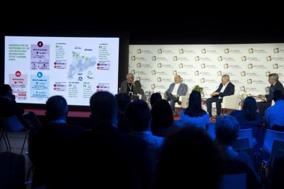 Imatge de l’última jornada de les ponències a Esterri, ahir. - JORNADES PER A L’EXCEL·LÈNCIA