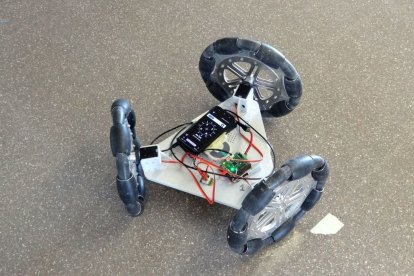 La plataforma dissenyada per David Martínez i Elena Rubies. - LABORATORI ROBÒTICA UDL