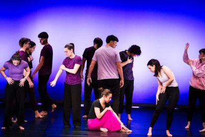 Una de les performances que han fet alumnes d’Inefc Lleida en relació amb aquesta temàtica.