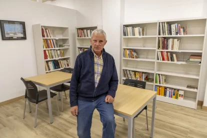 Ramon Soler Galobardes, responsable de la Fundació Galobardes, al nou local del carrer Templers. - JORDI ECHEVARRIA