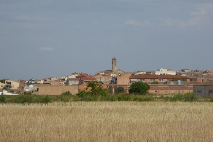 Vista panoràmica de Puigverd de Lleida. - SEGRE