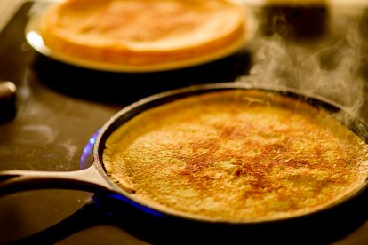 Parada de crepe. Foto d'arxiu.