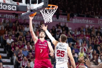 Gyorgy Golomán va tornar ahir després de la lesió. - JAVI ENJUANES