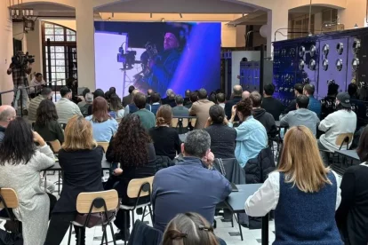 Un moment de la presentació de la campanya d’hivern. - ANDORRA TURISME