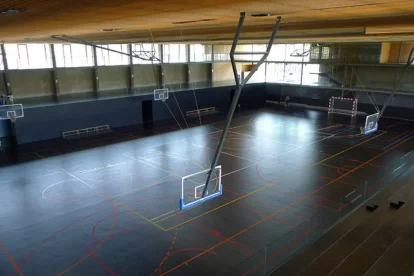 Imatge de l’interior del pavelló Juanjo Garra.