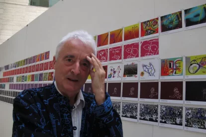 L’artista pluridisciplinari lleidatà Benet Rossell, en una foto d’arxiu. - MORERA