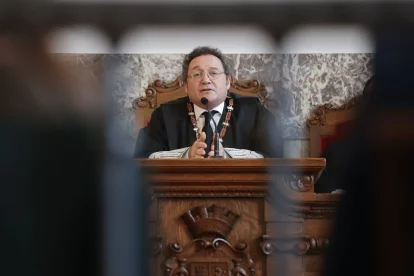 El fiscal general de l’Estat va defensar al judici que “la veritat no es filtra, la veritat es defensa”. - EFE