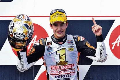 ➤Márquez guanya en l’última cursa el sisè títol, el cinquè en sis anys.